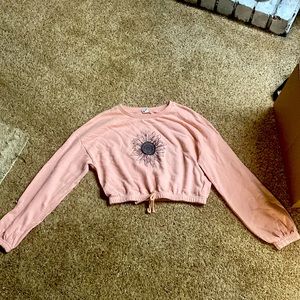 selling girl flower crop top